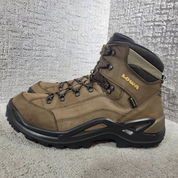 Lowa Renegade GTX Men's Size 11.5 Brown Leather Gore-Tex Waterproof Hiking Boots - Picture 3 of 12
